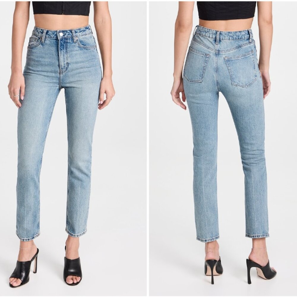 Reformation - Liza Ultra High Rise Straight Jeans